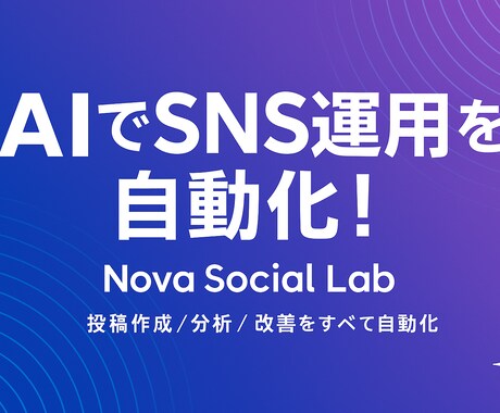 AI活用：SNS投稿・運用を自動化して代行します AIでSNS運用を効率化します イメージ1
