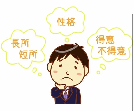 他己分析であなただけの良さをみつけます 転職、就活中の方へ。客観的な視点から自己分析をお手伝いします イメージ1
