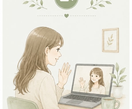 オンラインで丁寧にお話を伺います イメージ1
