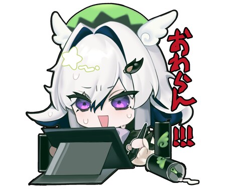 SD風のアイコンやイラストを作成します かわいくてポップになったSD姿、いかがですか？ イメージ2