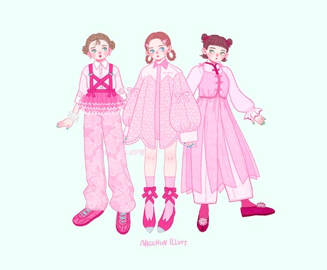 やわらかくちょっぴり個性光る人物イラスト制作します アイコンやサムネイルなど人物をメインにお描きします！ イメージ2