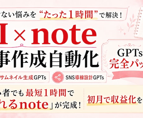claudeAI×note 自動記事サポートします あなたの経験を「書ける形」に変えるコンサルティング イメージ1