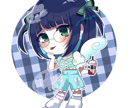 配信・SNS向けのふわかわSDイラスト制作します 丁寧なヒアリングで可愛いSDイラストを制作します！ イメージ2