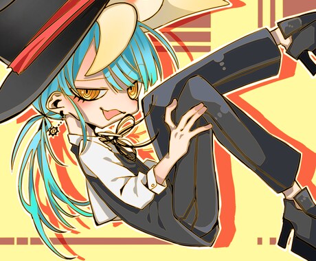 デジタルでミニキャラを描きます パキッとした雰囲気が特徴です！ イメージ2