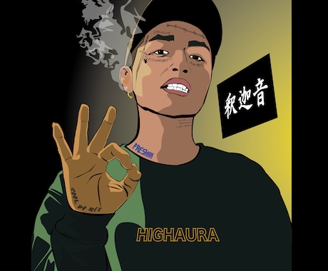 リアルでおしゃれなイラスト描きます SNSのプロフィールにおしゃれに！大切なあの人への贈り物に！ イメージ1