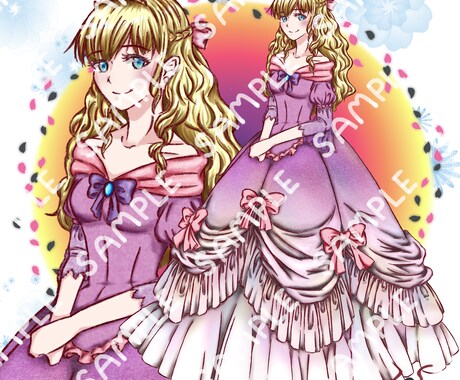 あなただけのTRPG/マダミス用立ち絵描きます あなたのイメージぴったりのPCを連れて行きませんか？ イメージ1