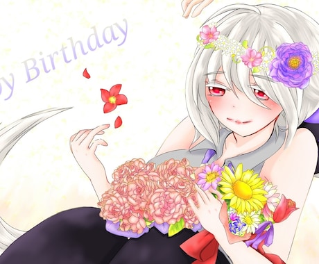 写真をアニメ画ぽく加工  画像への文字入れします イラストを入れることもできます。 イメージ2
