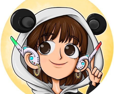 SNS用アイコンイラスト作成します オリジナルキャラクターイラスト イメージ1