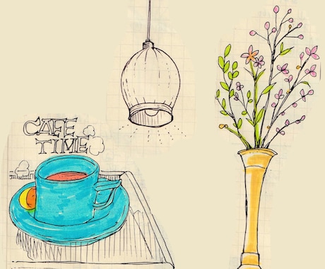 イラスト作成します 本やサイトをイラストで華やかにしませんか？ イメージ1