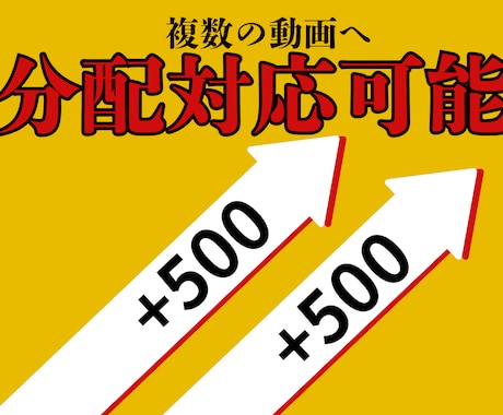 YouTube動画１０００再生増えるまで宣伝します 振分けOK/再生数１０００回数増えるまで拡散/ユーチューブ イメージ2