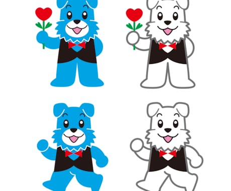 個性的なマスコットキャラクターを提案します キャラクターを使って、新しい顧客を獲得しませんか? イメージ2