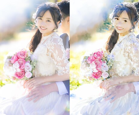 水彩画風の似顔絵イラストを作成します 写真をもとにあたたかみのあるイラストを作成 イメージ1