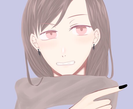 SNS用のアイコンやイラスト様々な雰囲気で描きます アイコンが必要な人に理想どうりの物を作ります！ イメージ2