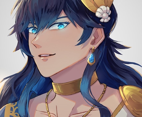 人物イラスト作成|アイコンやイラスト描きます 一枚絵、立ち絵など、一枚一枚丁寧に対応いたします イメージ2
