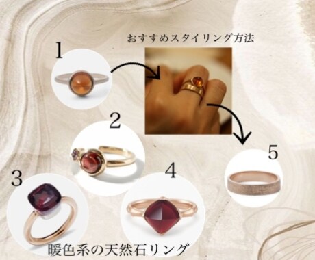 お悩みに合わせてジュエリーを5点ご提案いたします 1万人の悩みを解決してきた元販売員がジュエリー選びをお手伝い イメージ1