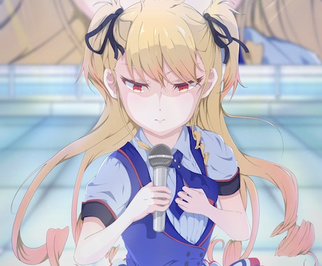 アニメ風イラストを作成します イメージ1