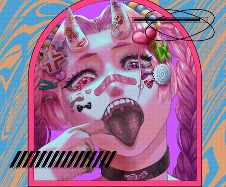 商用利用可！パッと目を引くイラスト描きます かわいい、かっこいいだけじゃない！雰囲気を魅力的に！ イメージ2