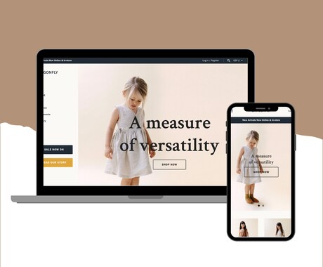 早い者勝ち！格安・高品質のEC制作します 一ヶ月無料保証付き！プロが作るECサイト(Shopify) イメージ2