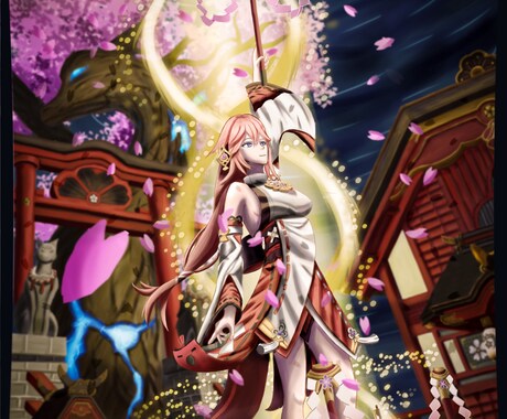 アイコン、一枚絵を描きます オリジナル、二次創作なんでもチャレンジして描きます。 イメージ1