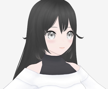 格安！VRoidを用いて3Dモデリングをします ざっくりとしたイメージでOK！気軽にオリキャラを形に！ イメージ2