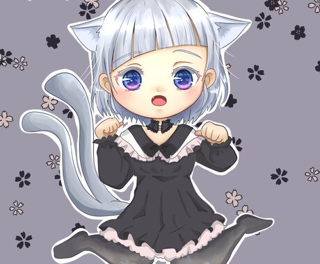 かわいい系のデフォルメアイコンイラスト描きます SNSのアイコンなどにおすすめ！ イメージ2