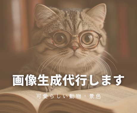 画像生成代行します 【かわいい動物・景色】ハイクオリティのMidjourneyで イメージ1