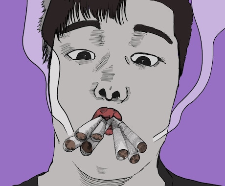 無料修正無制限！アイコン描きます あなたのアイコンをシンプルなタッチでお描きいたします！ イメージ1