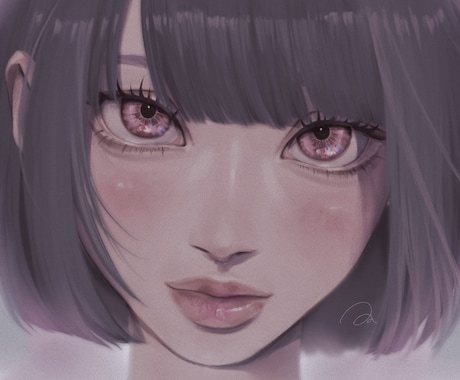 生きてる瞳を心がけます〜あなたのアイコン描きます リアルなテイストのアイコンを丁寧な着色で描きます！ イメージ1