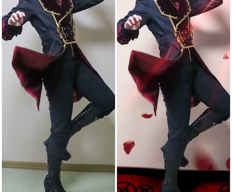 現役コスプレイヤーが写真の加工をします Photoshopをはじめとした画像編集ソフトで加工します イメージ1