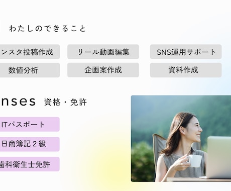 売上に繋がるインスタ運用代行をいたします 投稿作成から分析まで丁寧にサポート イメージ1