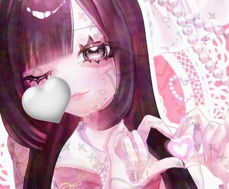 唯一無二！？アイコン作成します かわいいも病みも不穏系も任せてください♪ イメージ2