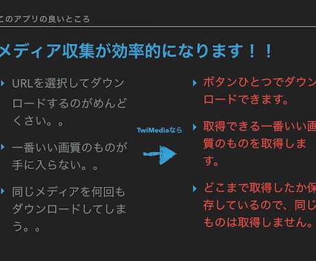 twitterユーザーのメディア収集ソフト作ります 【Mac】特定ユーザーのメディアを重複なく簡単に収集できます イメージ2