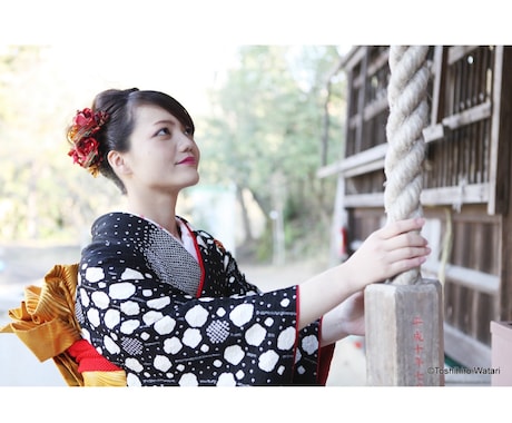 記念日に大切な1枚を撮影します 成人式、記念日などに最高の1枚を撮影しませんか？ イメージ2