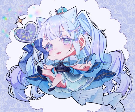 あなたのキャラのおもちマスコット入稿データ作ります プロのイラストレーターがあなただけのグッズ化をお手伝い！ イメージ2