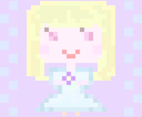 可愛らしいドット絵でアイコンやサムネを作成します 1回の注文で2パターンの絵をお渡しします。 イメージ1