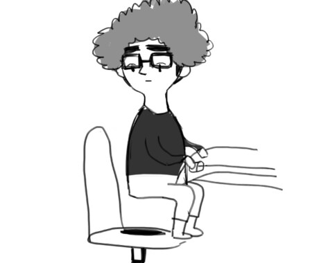 顔を見ないで似顔絵描きます 想像だけで似顔絵を描きます！！ イメージ1