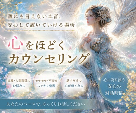 誰にも言えない本音、安心して話せます 〜心をほどく小さな相談室〜　あなたを思い出す場所 イメージ1