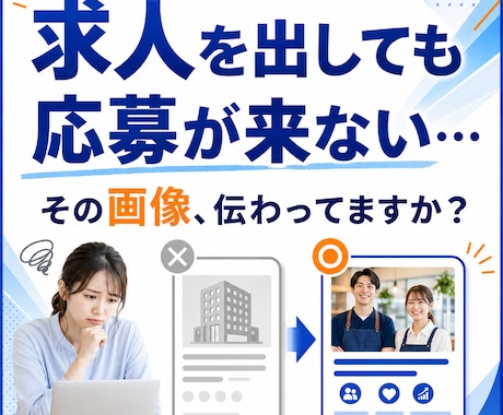 AirWork用の求人画像を3枚作成します 応募につながる求人画像を作ります イメージ2