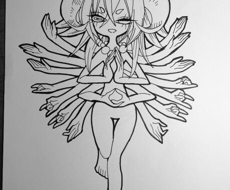 アナログイラスト承ります ちょっとダークで退廃的なイラスト イメージ2