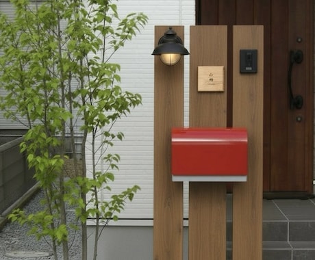 タモ材でシンプルモダンな木製オーダー表札制作します フォントや配置も変更OK。理想の玄関を叶えるオーダー表札。 イメージ2