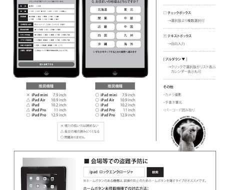 iPadを活用したシステム開発します 展示会や店舗・プレゼン等iPadを活用したシステムを即納 イメージ2