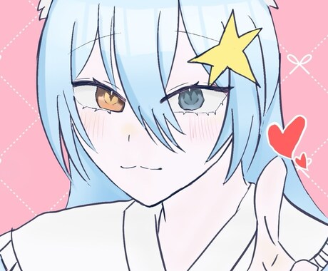 SNS上のアイコンを描きます イメージ1