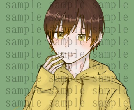 オリジナルSNSアイコン最短3日で描きます 自分だけのオリジナルアイコンがGETできちゃいます✊✨ イメージ2