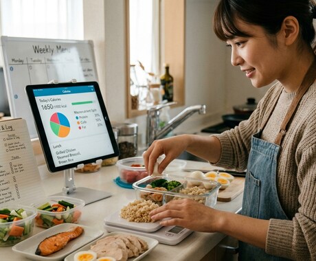 ダイエットに必須な食事管理でございます 食事管理を制するものがダイエットを制す！明日からチャレンジ！ イメージ1