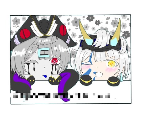 SNSアイコン、ヘッダーイラスト等承ります 自分の創作は居るのに、イラストが描けなくて…と悩んでいる方へ イメージ2
