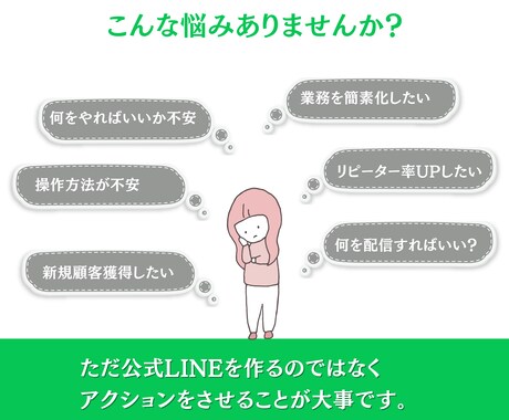 LINE運用者が公式LINEの設定代行いたします LINEのリピートを促進します イメージ2