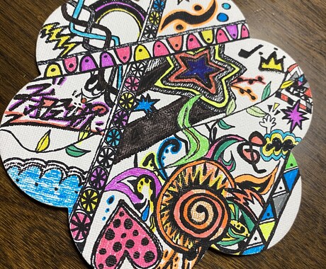 イメージに合わせてデザイン、絵描きます 持ち前の色彩感覚、センスでご希望の絵を提供したい イメージ2