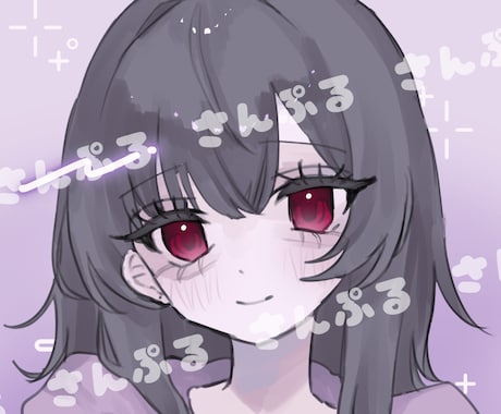 他サイト実績有り◎可愛いアイコン描きます 可愛いイラストをアイコンにしませんか！印刷も可能です イメージ2