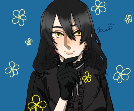 イラスト、アイコン作成します オリキャラ等をアナログ、デジタルで描きます！ イメージ1