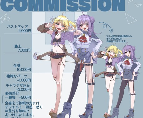 あなたのオリキャラでアイコン描きます SNSはもちろん、配信サイトのアイコンにも！ イメージ1